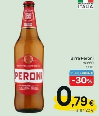 Carrefour Peroni Birra 660 G(ml) offerta