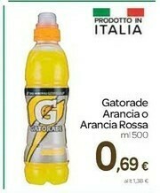 Carrefour Gatorade Sport Drink Gusto Arancia 500 G(ml) offerta