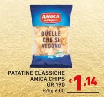 PATATINE CLASSICHE AMICA CHIPS GR.190