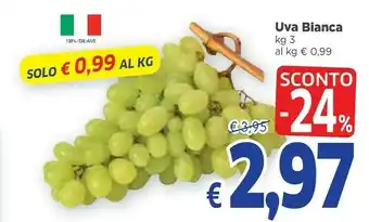 Famila Uva Bianca 3000 G offerta