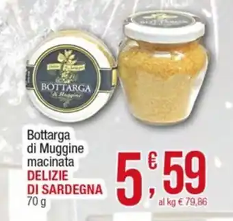 Bottarga di Muggine macinata DELIZIE DI SARDEGNA 70 g