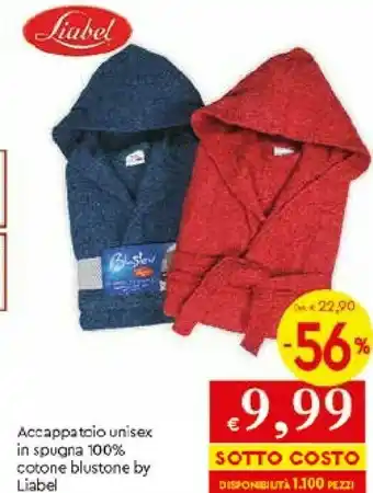 Galassia Accappatoio Unisex In Spugna offerta