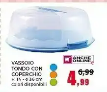 Happy Casa Vassoio Tondo Con Coperchio offerta