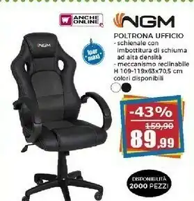 Ngm Poltrona Ufficio