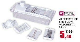 Happy Casa Affettatrice 5 In 1 Con Vaschetta offerta