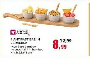Happy Casa 4 Antipastiere In Ceramica offerta