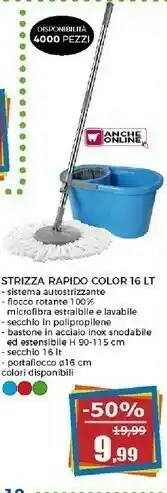 Strizza Rapido Color 16 Lt