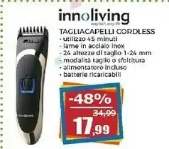 Innoliving Tagliacapelli Cordless
