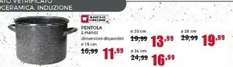 Happy Casa Pentola 2 Manici 16 Cm offerta