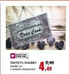 Happy Casa Tappeto Shabby offerta