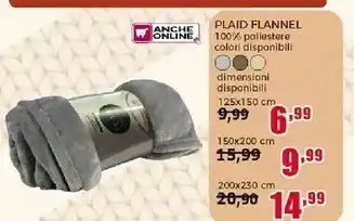 Happy Casa Plaid Flannel offerta
