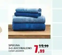 Happy Casa Spugna 3+3 Arcobaleno offerta