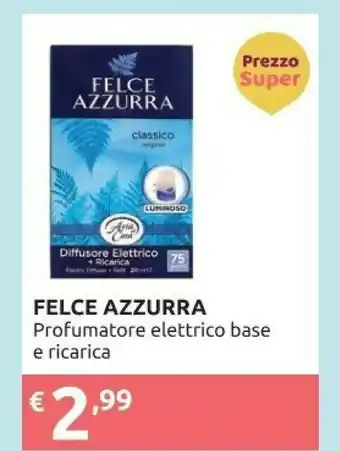 Ipersoap Felce Azzurra Profumatore Elettrico Base E Ricarica offerta