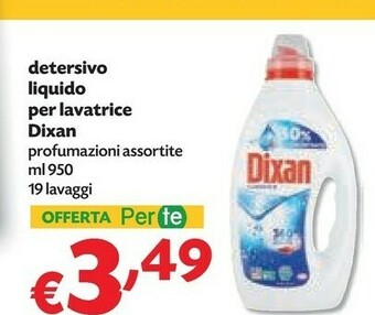 Pam Dixan Detersivo Lavatrice offerta