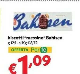 Pam Bahlsen Biscotti Messino 125 G offerta
