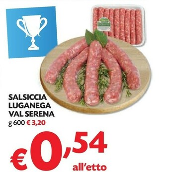 Salsiccia Luganega Val Serena
