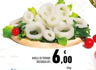 Conad Superstore ANELLI DI TOTANO DECONGELATI offerta