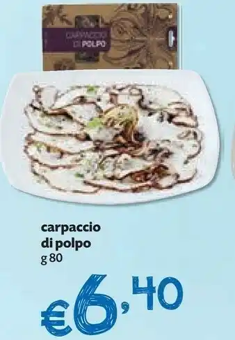 Pam Pam Carpaccio Di Polpo offerta