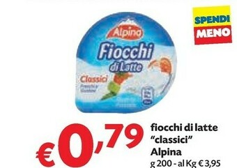 Pam Alpina Fiocchi Di Latte offerta
