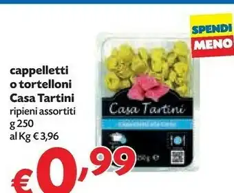 Pam Casa Tartini Cappelletti offerta