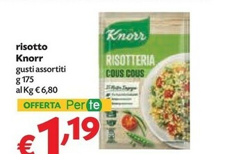 Pam Knorr Risotto offerta