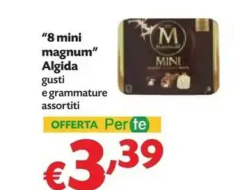 Pam Algida Magnum Mini Classic Almond White offerta