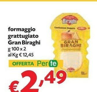 Pam Biraghi Gran Grattugiato Fresco offerta