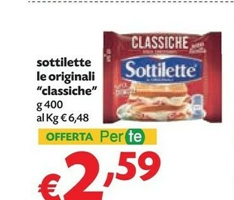 Pam Mondelez - Sottilette Le Originali Classiche offerta