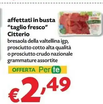Pam Citterio Affettati Taglio Fresco offerta