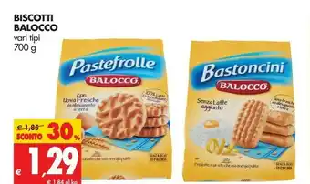 Tigros Balocco Biscotti offerta