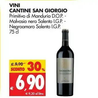 Tigros Cantinè Vino offerta
