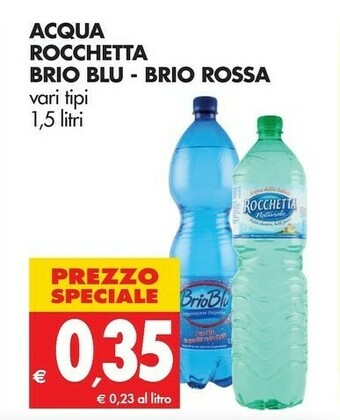 Tigros Rocchetta Acqua offerta