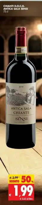 Tigros Sensi Chianti offerta