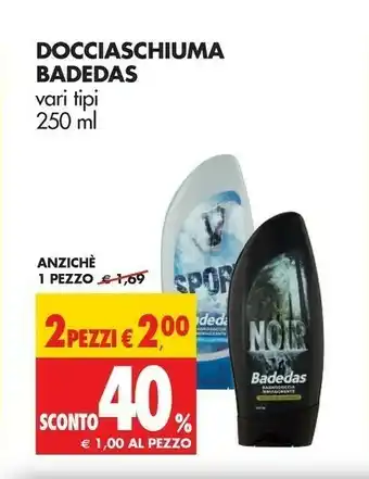 Tigros Badedas Bagnoschiuma offerta