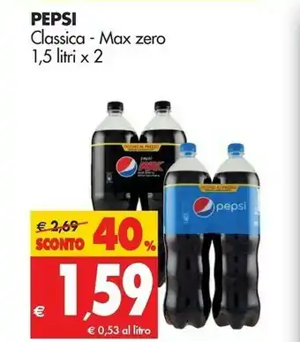 Tigros Pepsi Bevande analcoliche offerta