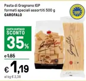 Pasta di Gragnano IGP formati speciali assortiti 500 g GAROFALO