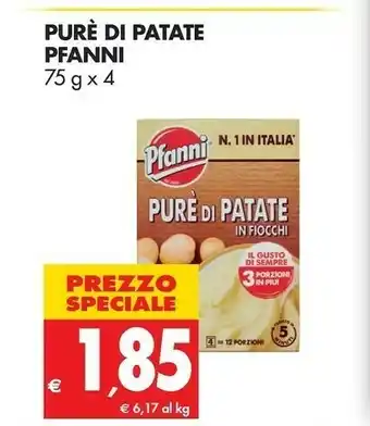 Tigros Pfanni Purè di patate offerta