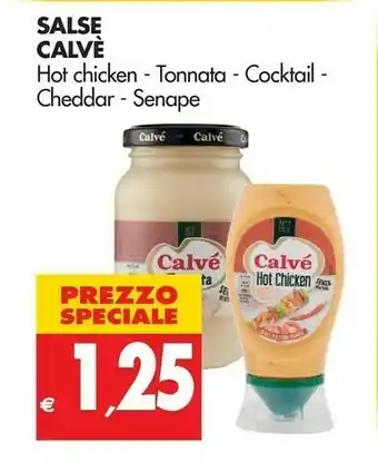 Tigros Calvè Salsa offerta
