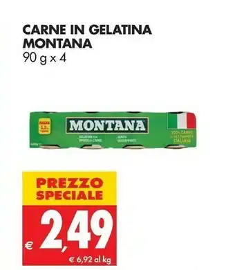 Tigros Montana Carne in scatola offerta