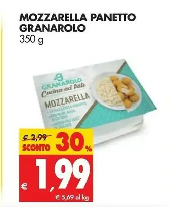 Tigros Granarolo Mozzarella offerta