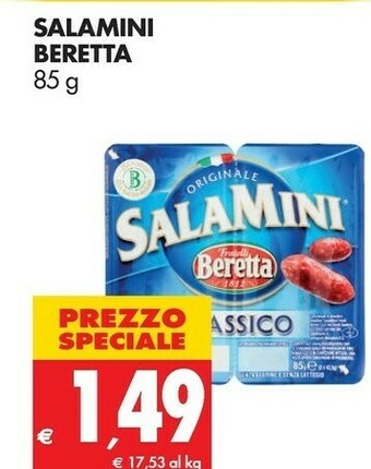 Tigros Beretta Salame offerta