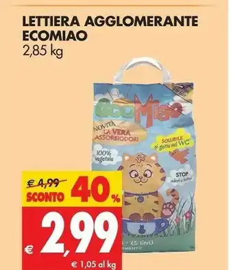 Tigros Vera Lettiera per gatti offerta