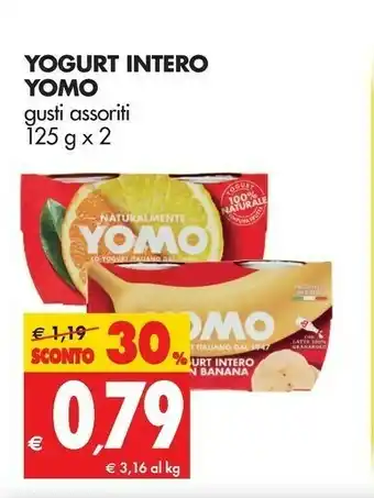 Tigros Yomo Yogurt offerta