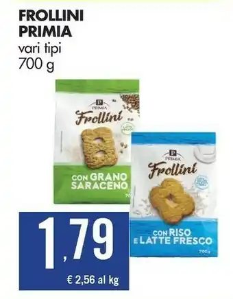 Tigros Primia Frollini offerta
