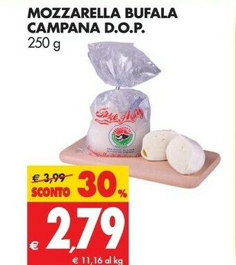 Tigros Mozzarella di bufala offerta