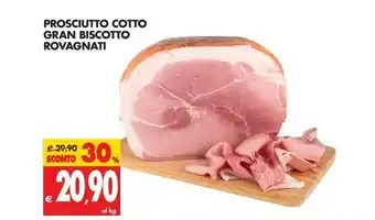 Tigros Rovagnati Prosciutto cotto offerta