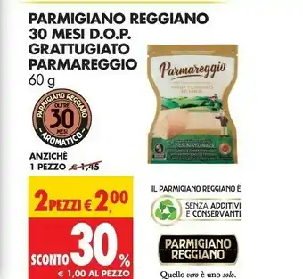 Tigros Parmareggio Parmigiano offerta