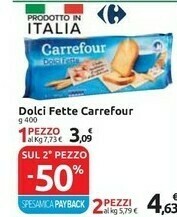 Carrefour Carrefour - Dolci Fette 400 G(ml) offerta
