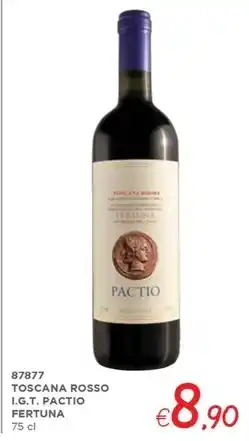 Zona TOSCANA ROSSO I.G.T. PACTIO FERTUNA 75 cl offerta