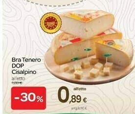 Carrefour Bra Tenero Dop Cisalpino offerta